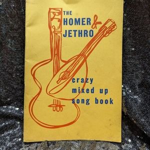 The Homer & Jethro Crazy mixed up song book (autographed)